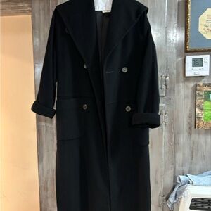Spiegel Black Trench Coat for woman